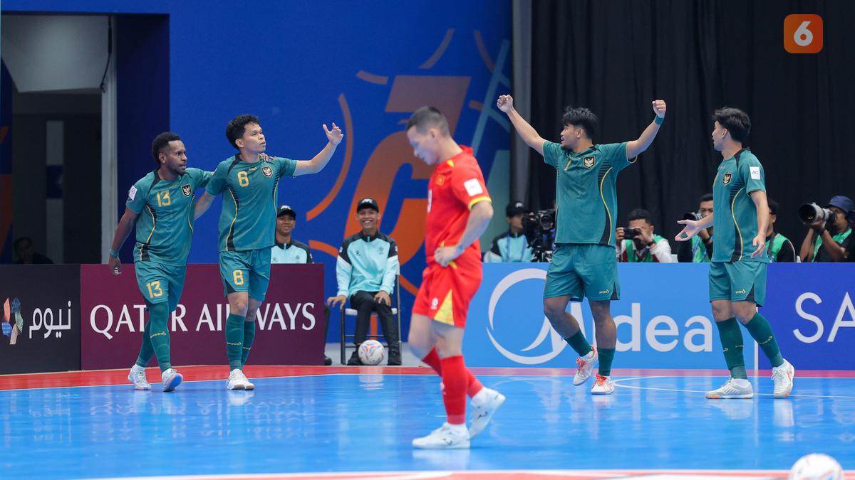 Timnas Futsal Indonesia Lolos Semifinal Piala Asia Futsal 2026 Usai Depak Vietnam