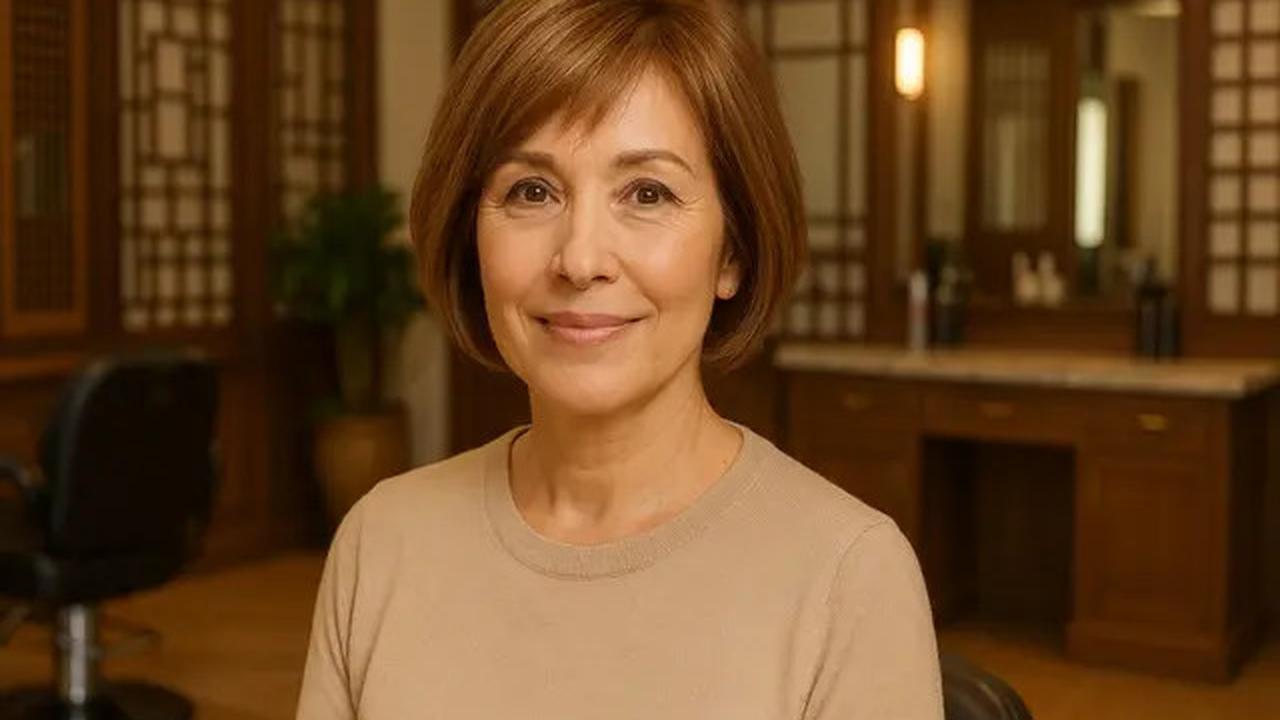 9 Tren Warna Rambut Ash Brown untuk Ibu-Ibu Usia 50 Tahun ke Atas