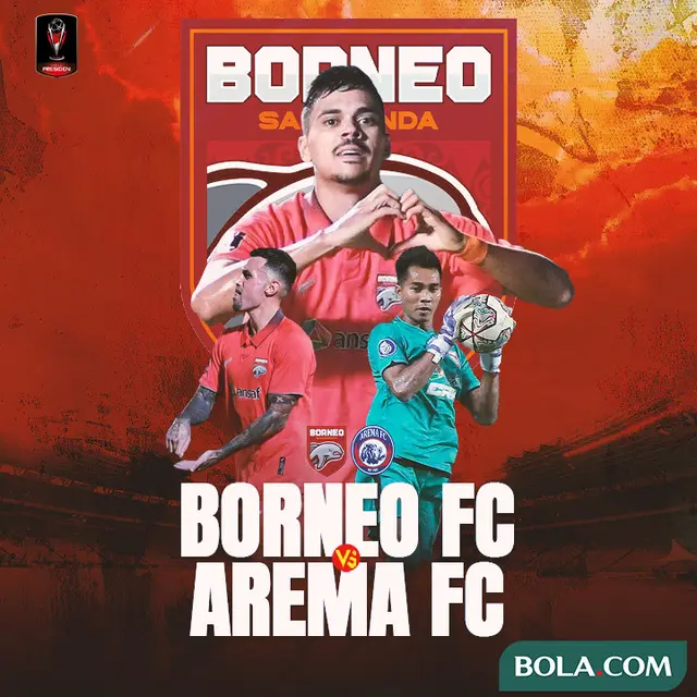 Borneo FC - Matheus Pato, Stefano Lilipaly, Angga Saputro