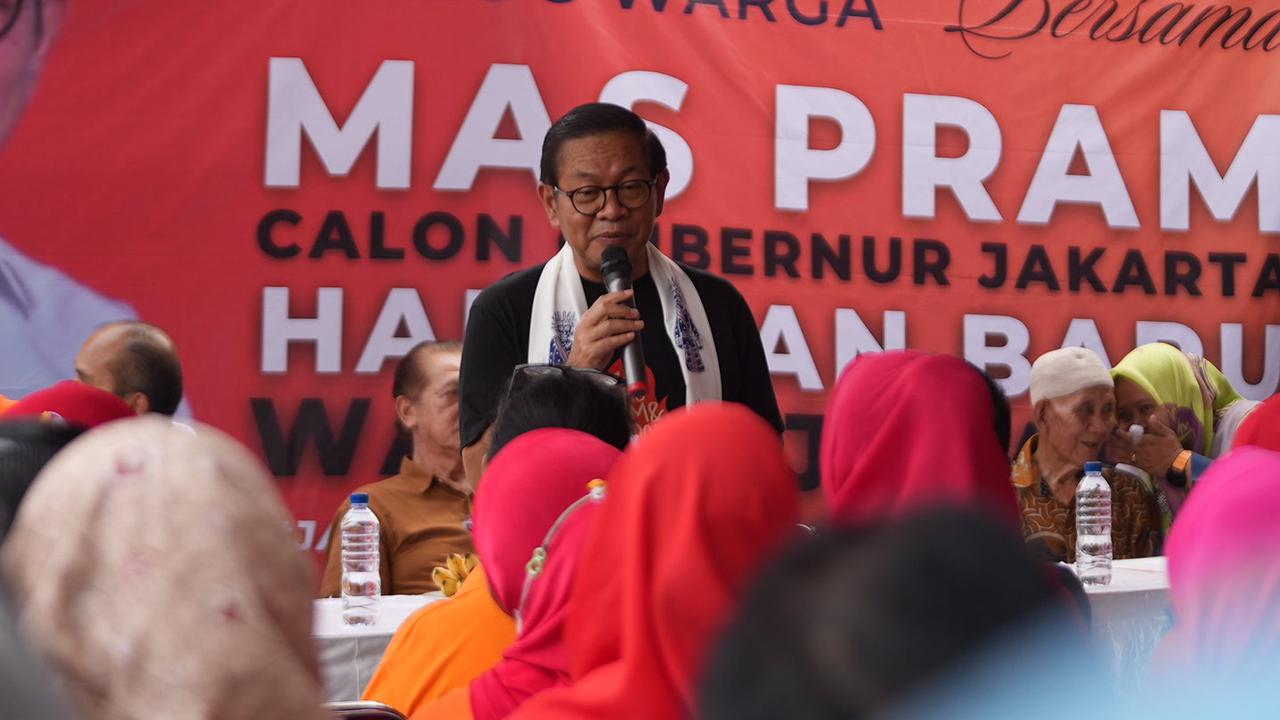 Jika Terpilih Jadi Gubernur, Pramono Janji Bakal Buka Taman 24 Jam