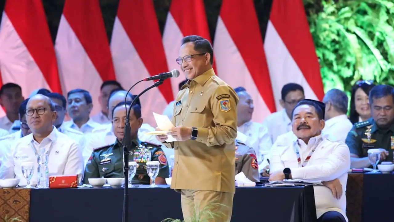 Rakornas 2026: Mendagri Tito Tegaskan Sinergi Pusat-Daerah Percepat Program Prioritas Presiden