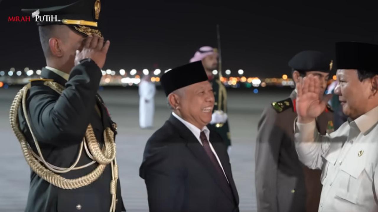Ketika Prabowo Disambut Jenderal TNI Teriak 'Komando' di Arab Saudi, Ada Pasukan Pedang Gagah Mengawal