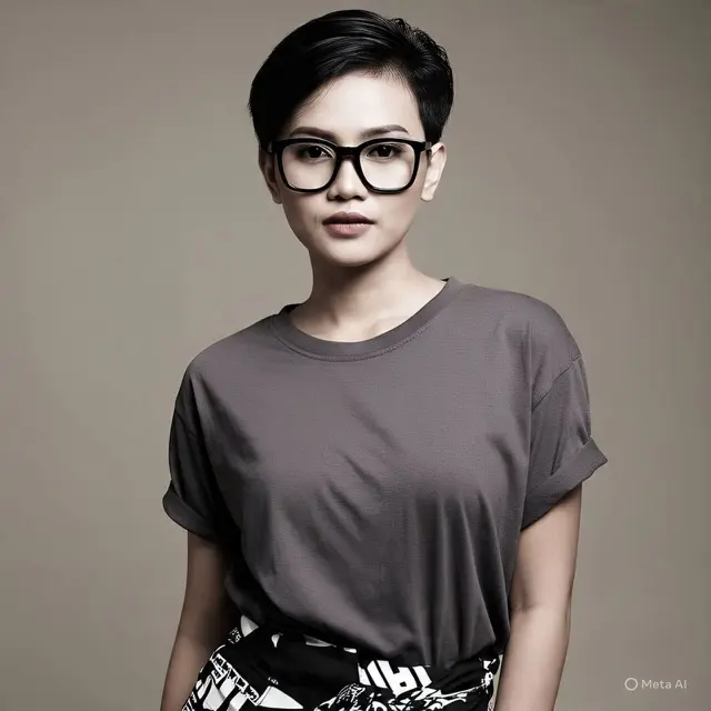 2. Pixie Cut Bergaya Modern dan Tekstur Ringan