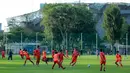 Nantinya, Timnas Indonesia U-17 hanya akan membawa total 23 pemain untuk ajang sepak bola tertinggi kelompok umur se-Asia tersebut. (Bola.com/Bagaskara Lazuardi)