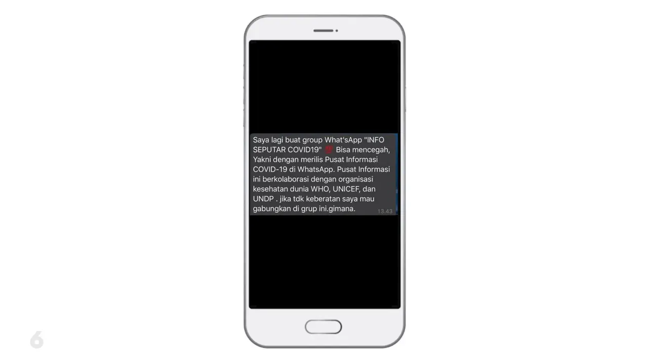 Hati-Hati Penipuan Grup WhatsApp Info Seputar Covid-19 Catut Nama WHO cs