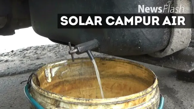 NEWS FLASH:  Diduga Menjual Solar Bercampur Air, Polisi Segel SPBU di Depok