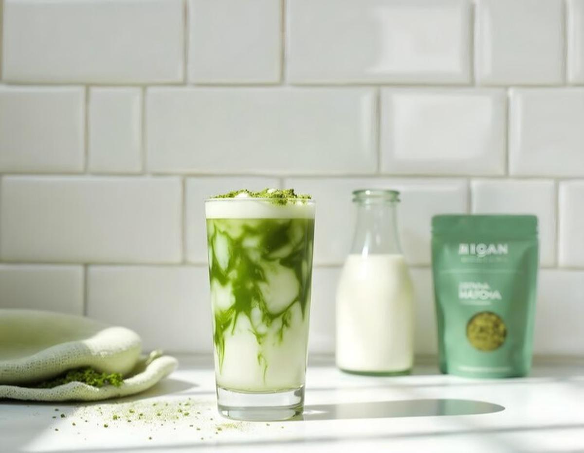 matcha latte kemasan