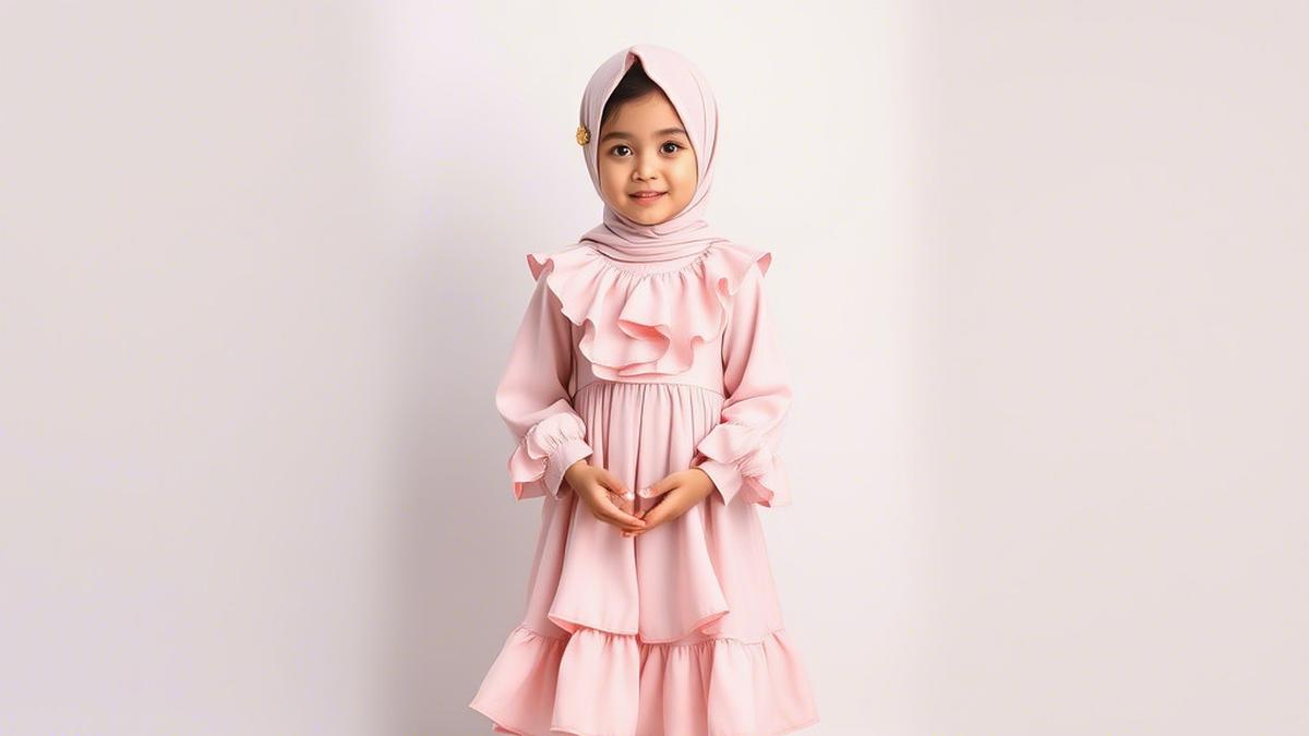 6 Tips Pilih Gamis Anak yang Trendy, Perhatikan Bahan dan Modelnya