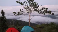 Suasana pagi hari di Puncak Lestari, Desa Tapaluluo, Kecamatan Telaga Biru, Kabupaten Gorontalo. (Foto:Arfandi Ibrahim/Liputan6.com)