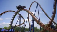 Valravn, roller coaster tertinggi di dunia yang ada di AS (Daily Mail)