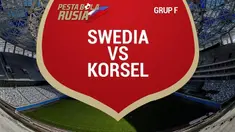 Timnas Swedia membungkam Korea Selatan 1-0 pada laga pertama Grup F Piala Dunia 2018 Rusia. Berduel di Stadion Nizhny Novgorod, Andreas Granqvist menentukan kemenangan The Yellow Vikings.