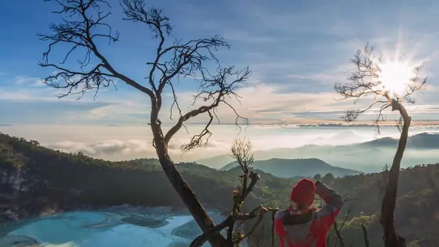 Gunung Patuha di Jawa Barat