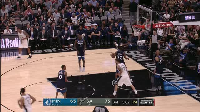 Berita video game recap NBA 2017-2018, San Antonio Spurs menang atas Minnesota Timberwolves 107-99, Kamis (19/10/2017) pagi hari WIB.