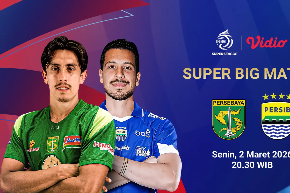 Persebaya vs Persib Bandung Eksklusif hanya di Vidio