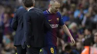 Andres Iniesta Absen Latihan Jelang Laga Kontra Real Madrid