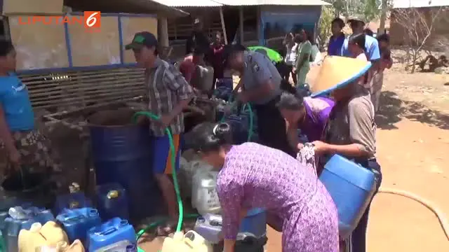 Kekeringan Warga 10 Hari Tidak Mandi