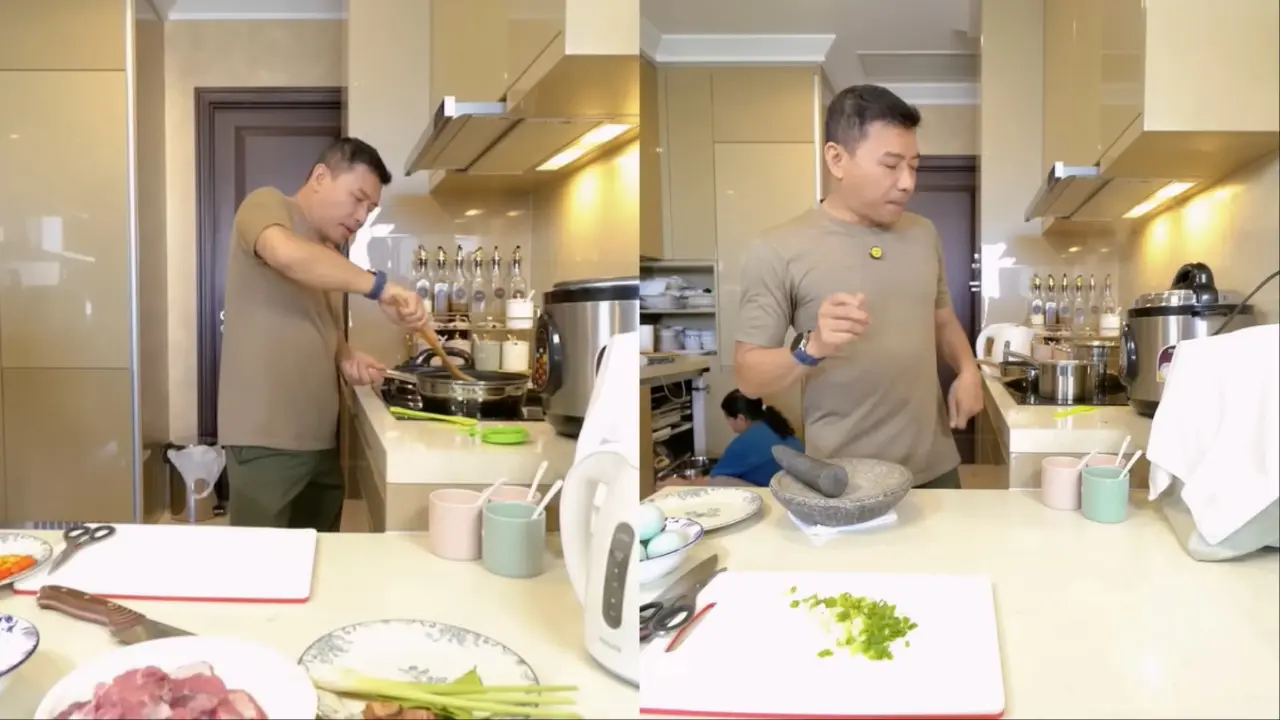 Potret Dapur Apartemen Anang Hermansyah dan Ashanty