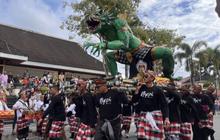Parade Ogoh-Ogoh dan Perang Api di Mataram Berlangsung Lancar, Polisi Apresiasi Sinergi Semua Pihak