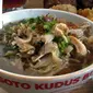 Soto yang berasal dari Kudus Jawa Tengah ini merupakan salah soto asli daerah yang banyak dikenal masyarakat, malahan di Jakarta soto ini sudah mempunyai tempat sendiri bagi para pecinta kuliner. (Istimewa)