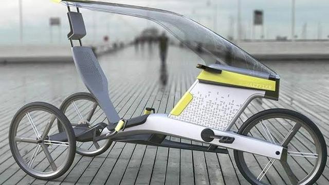 Desain Unik Sepeda Futuristik Masa Depan (sumber: viraldazed)