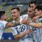 Timnas Argentina tercatat akan membawa sederet nama-nama top penyerang mereka. Lionel Messi, Angle Di Maria, dan Lautaro Martinez tentu akan menjadi pilihan utama La Albiceleste. Namun, di bangku cadangan masih ada nama-nama top lain seperti Paulo Dybala, Julian Alvarez, Angel Correa, dan Joaquin Correa. Pada Piala Dunia 2022 ini tentu skuad Lionel Scaloni akan benar-benar diperhitungkan. Pasalnya, mereka berhasil menjadi juara Copa America dan Finalissima pada tahun lalu. (AFP/Nelson Almeida)