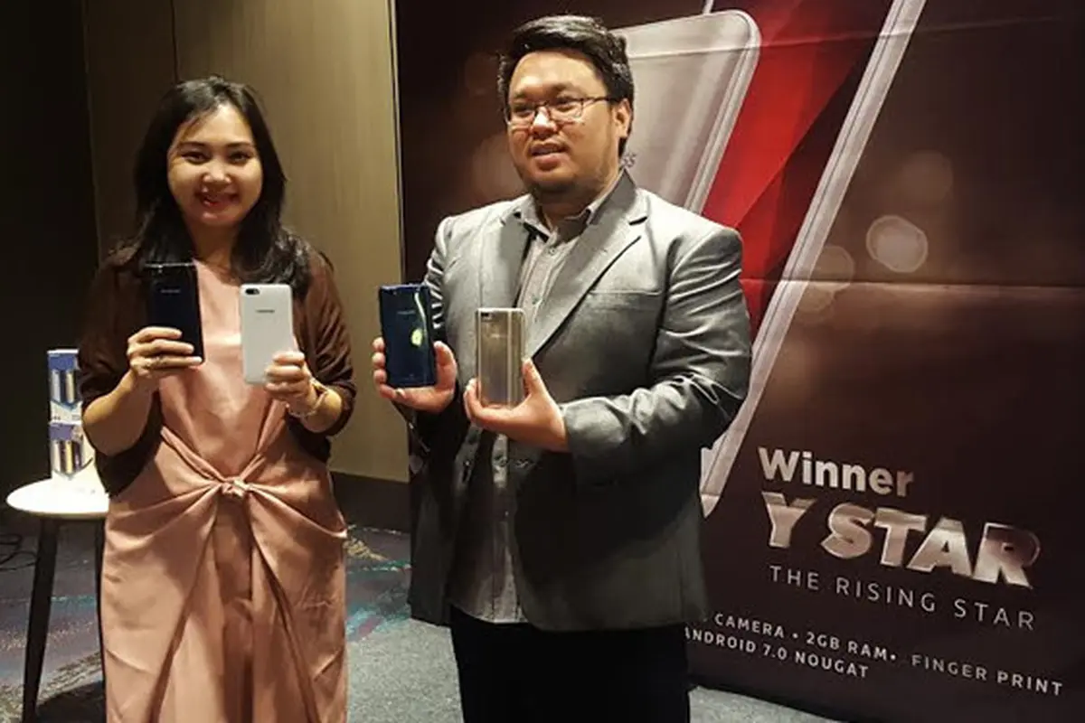Evercoss Winner Y Star, Smartphone Sejutaan Berfitur Premium
