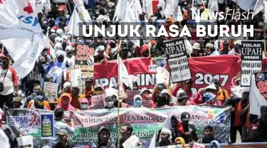 Jutaan buruh yang tergabung dalam Konfederasi Serikat Pekerja Indonesia (KSPI) akan menggelar aksi unjuk rasa dan mogok nasional pada pertengahan November 2016. 