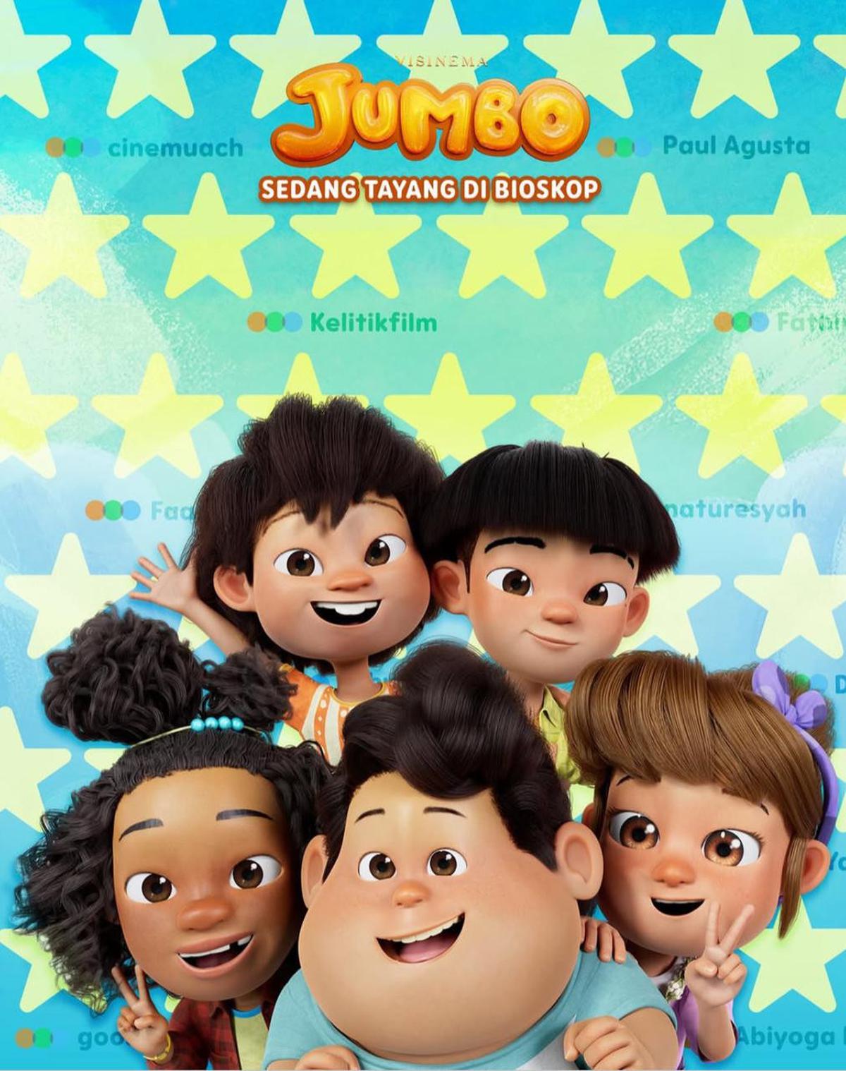 Tembus 1 Juta Penonton, 'JUMBO' Kini Jadi Film Animasi Indonesia Terlaris Sepanjang Sejarah