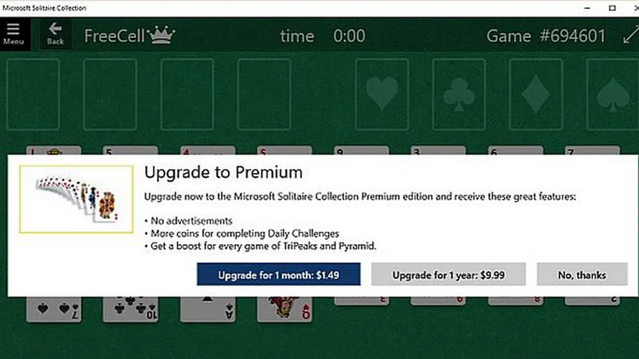 Game Solitaire Windows 10 Dikritik