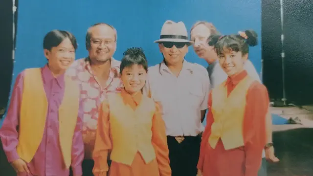 [Fimela] Leony dan Trio Kwek Kwek