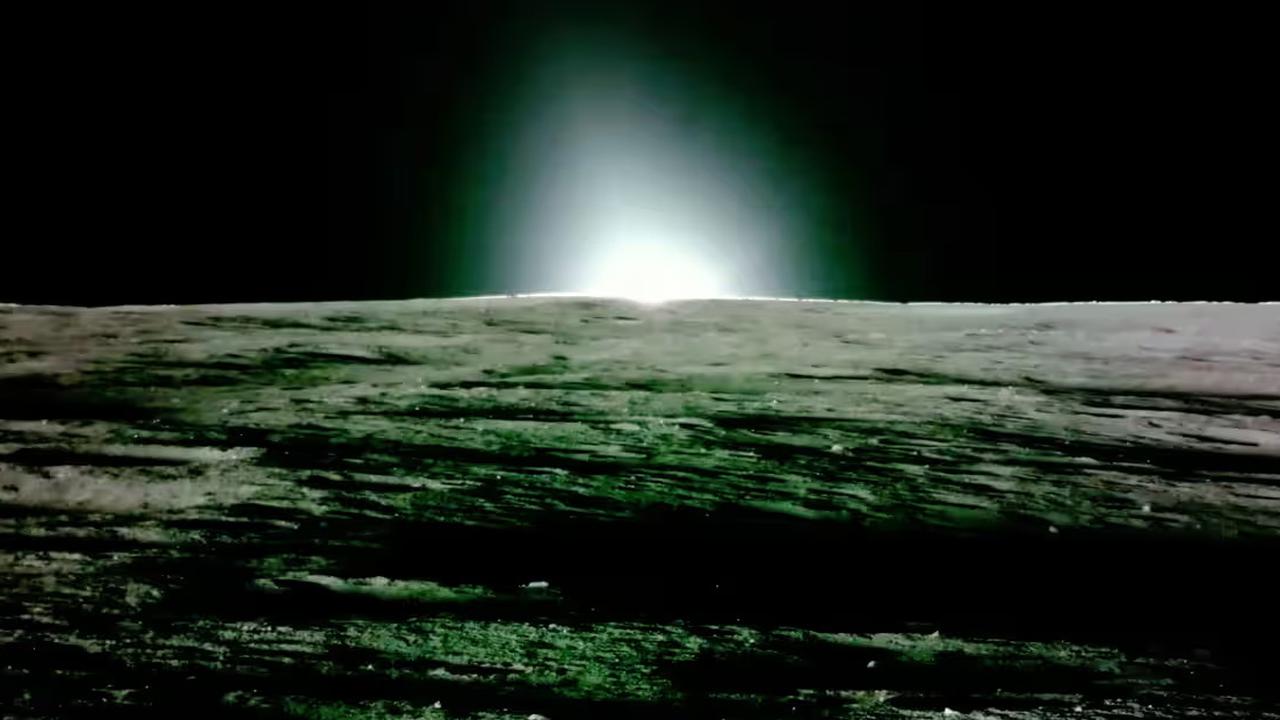 NASA Rilis Foto Resolusi Tinggi Pertama Saat Matahari Terbenam di Bulan
