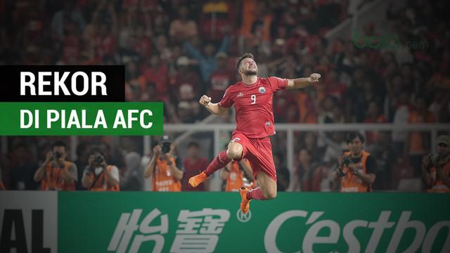 Berita video laga Persija Jakarta vs Tampines Rovers mencetak rekor di Piala AFC.