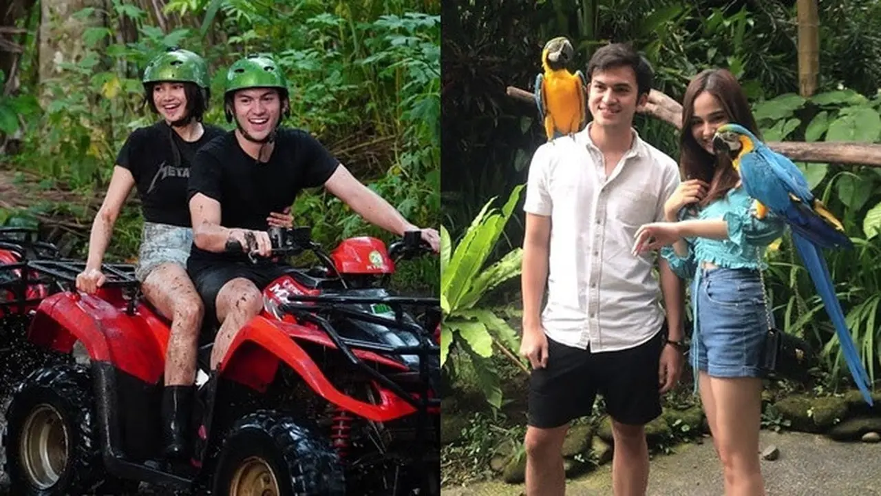 7 Momen Liburan Syifa Hadju dan Rizky Nazar di Bali, Seru Main ATV