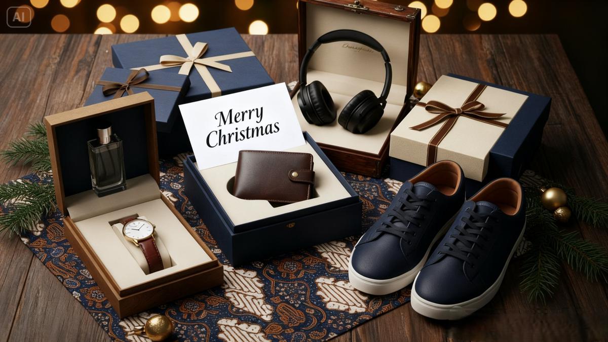 30 Kado Natal untuk Cowok yang Pasti Terpakai, Hadiah Unik dan Berkesan