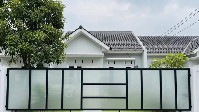 Model Pagar Rendah untuk Rumah Mungil Biar Tampak Lega