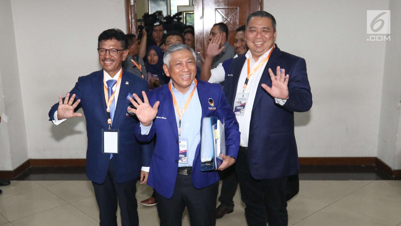 NasDem Daftarkan Caleg ke KPU