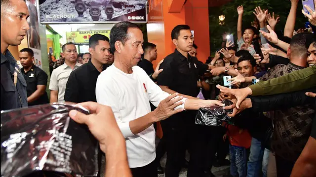 Hari Terakhir Rakernas V PDIP, Jokowi Masih Berakhir Pekan di Malioboro Yogyakarta