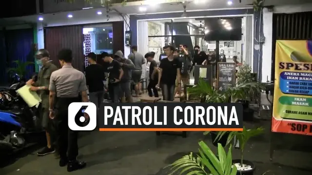 VIDEO: Cegah Corona, Polisi Bubarkan Warga Bekasi yang Kumpul di Cafe