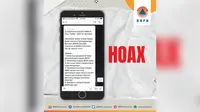 Kabar hoaks soal Pengumuman Lowongan Dokter Pribadi di BNPB