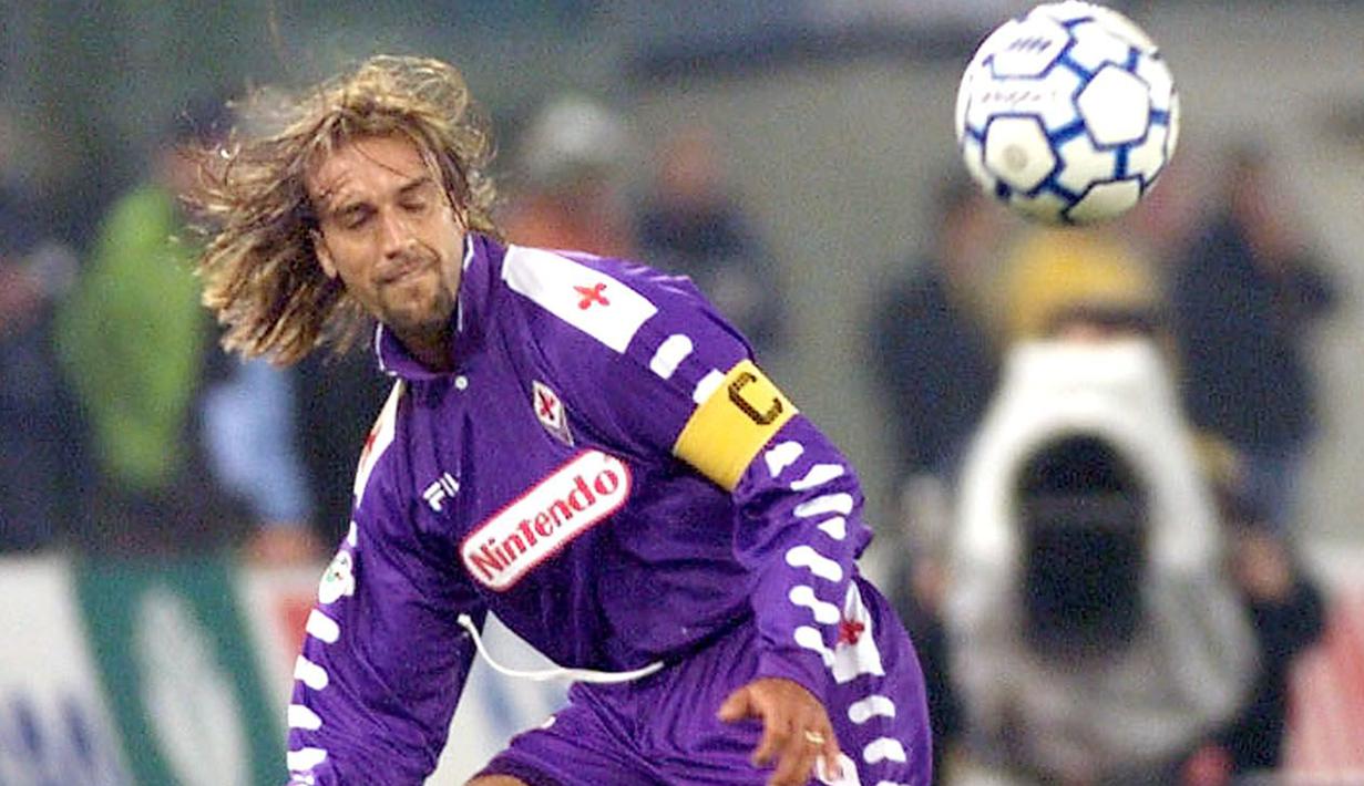 4. Gabriel Batistuta. (AFP/Gerard Julien)