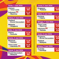 Live Streaming ASEAN U19 Boys Championship 2026: Dukung Timnas Indonesia di Vidio