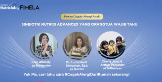 Yuk, tonton sharing session Pekan Cegah Alergi Anak 2.0 di video berikut ini.