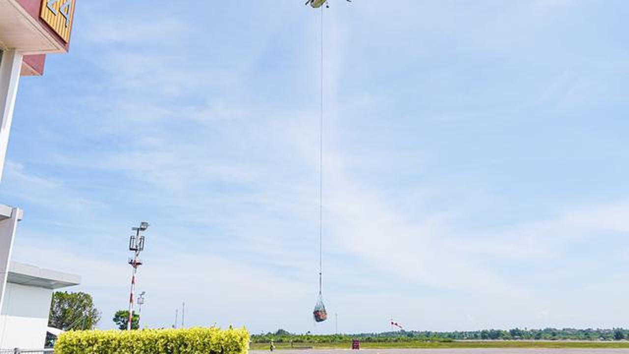 Pertamina Salurkan LPG ke Bener Meriah Gunaka Metode Sling Load, Begini Cara Kerjanya