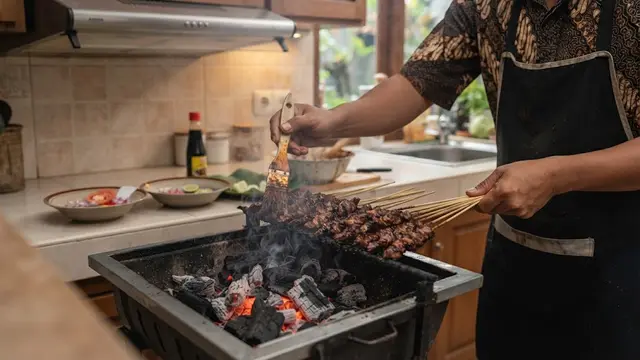 Resep Sate Sapi Maranggi, Empuk dan Kaya Rempah