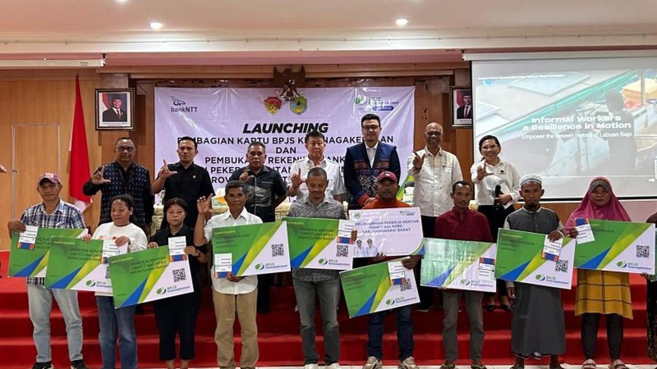 Tahukah Anda? Manggarai Barat Pionir Lindungi 7.816 Pekerja Rentan dengan BPJS Ketenagakerjaan