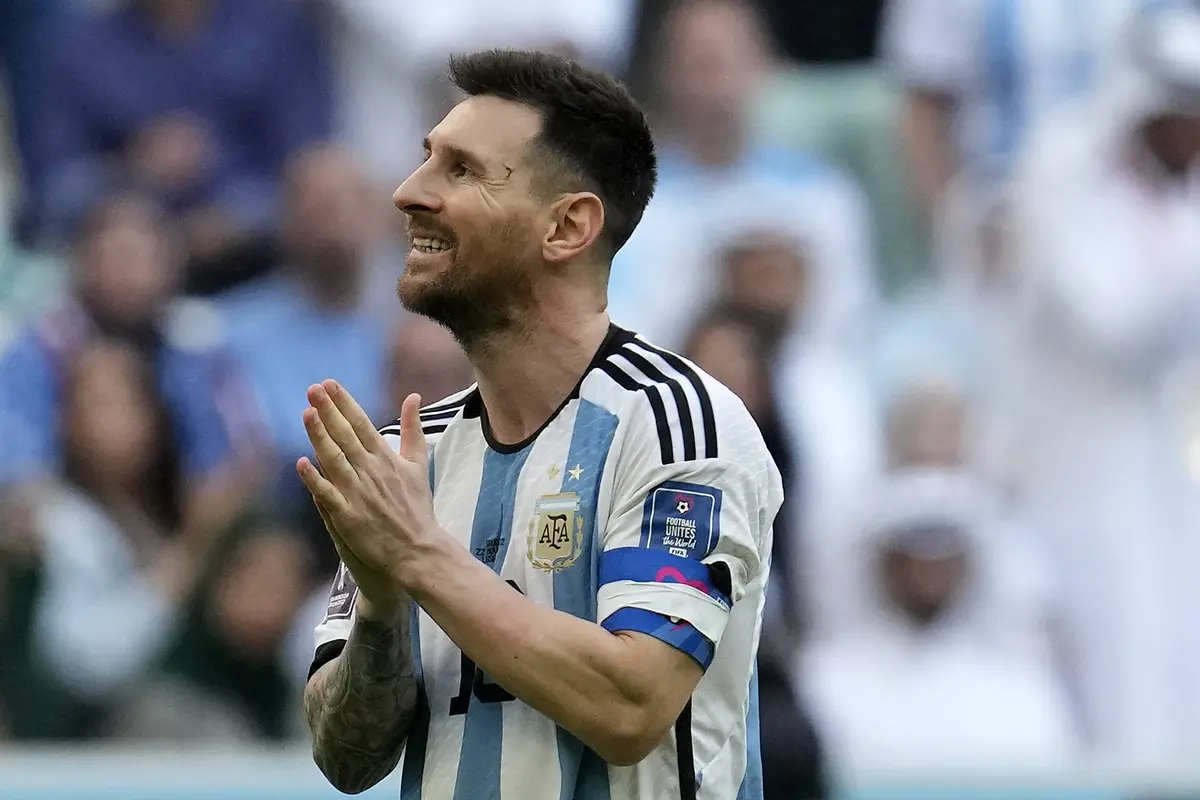 Foto: Lemes Bestie, Ketika Lionel Messi Dibuat Tak Berdaya oleh Arab Saudi di Laga Perdana Piala Dunia 2022