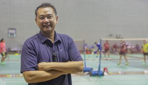 Kepala pelatih ganda putri PP PBSI Eng Hian saat persiapan Piala Sudirman 2021 di Pelatnas Cipayung, Jakarta. (Foto: PP PBSI)