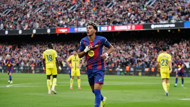 Barcelona vs Villarreal - Lamine Yamal