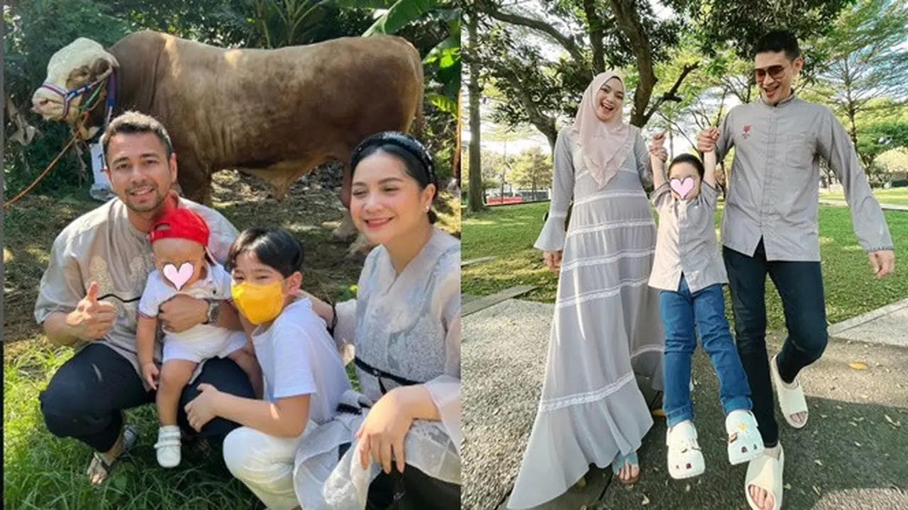 12 Potret Artis Rayakan Idul Adha Bareng Keluarga, Raffi Ahmad hingga Citra Kirana