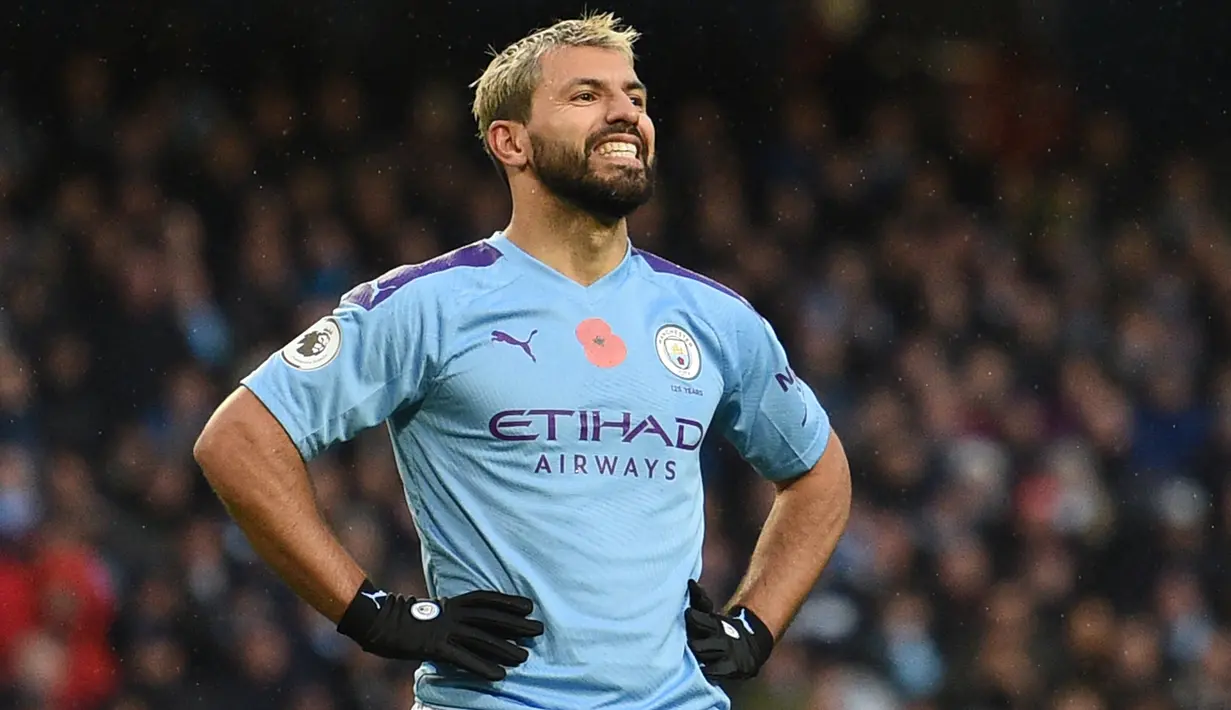 1. Sergio Aguero (Argentina): 177 gol. (AFP/Oli Scarff)